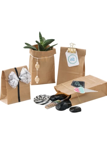 folia PAPER Papieren zakken naturel - 15 stuks