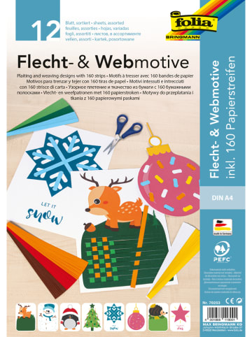 folia PAPER Knutselset "Vlechtmotieven" - A4