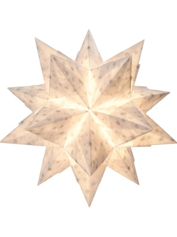 Folia Bascetta-ster-knutselset beige/grijs - Ø 20 cm