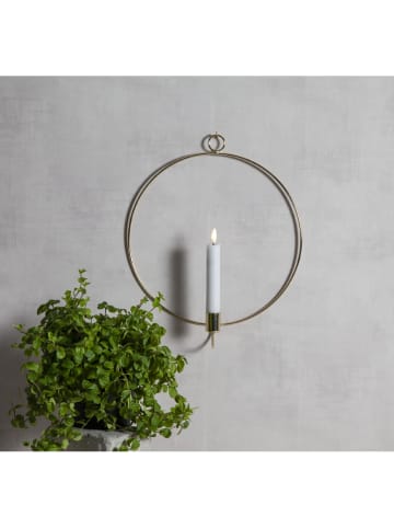 Best Season Decoledhanger "Flame Wall" messingkleurig - Ø 28 cm