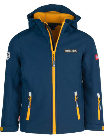 Trollkids Softshelljacke "Oslofjord" in Dunkelblau