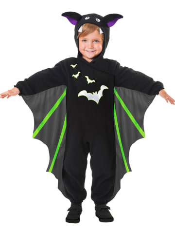 amscan Kostümoverall "Iddy Biddy Bat" in Schwarz