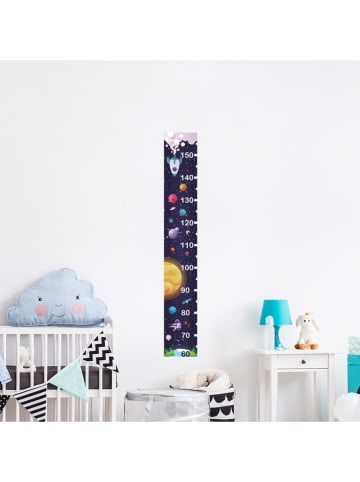 Ambiance Wandsticker-meetlat "Planets in the galaxy"