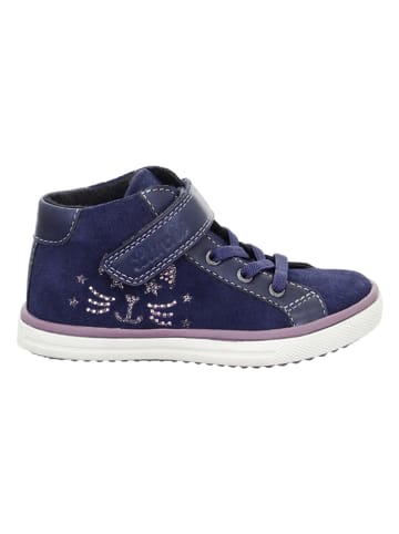 Lurchi Leren sneakers "Sienna-Tex" donkerblauw