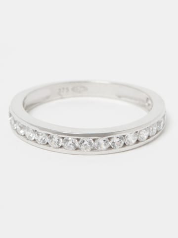 OR ÉCLAT Weißgold-Ring "Engagement" mit Edelsteinen