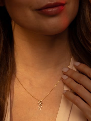 OR ÉCLAT Gouden hanger "Constellation" met edelstenen