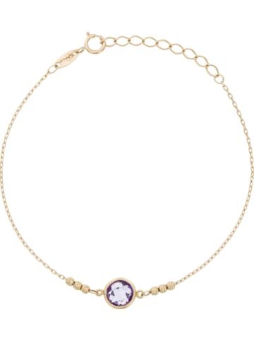 OR ÉCLAT Gold-Armkette "Dream" mit Edelstein