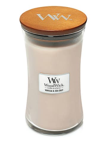 WoodWick Duża świeca zapachowa - Vanilla & Sea Salt - 609,5 g