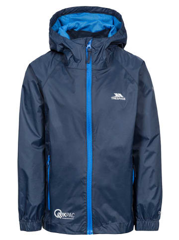 Trespass Regenjacke "Qikpac" in Dunkelblau