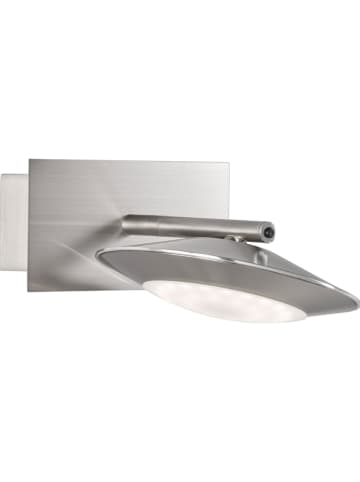 FISCHER & HONSEL Lampa ścienna LED "Beta" w kolorze srebrnym - 22 x 16 cm
