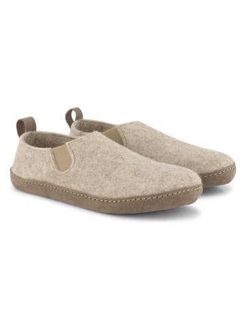 TRAVELIN' Hausschuhe in Creme