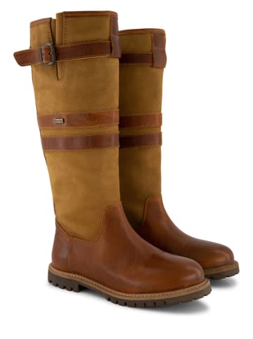 TRAVELIN' Leder-Stiefel "Lindau" in Hellbraun
