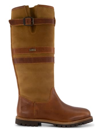 TRAVELIN' Leder-Stiefel "Lindau" in Hellbraun