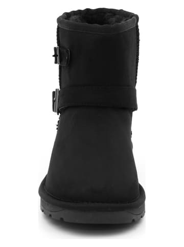 ISLAND BOOT Botki zimowe "Belga" w kolorze czarnym
