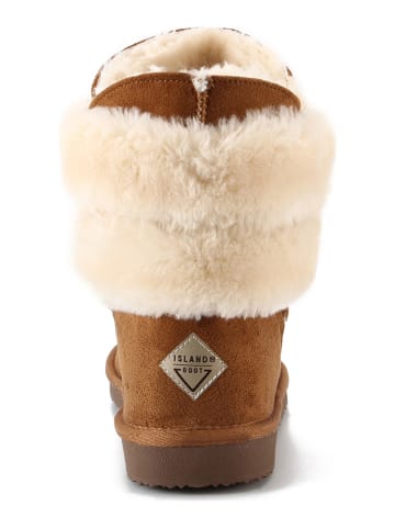 ISLAND BOOT Winterboots "Canso" in Hellbraun
