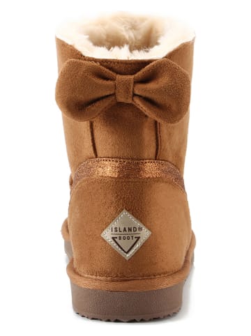 ISLAND BOOT Winterboots "Massey" in Hellbraun