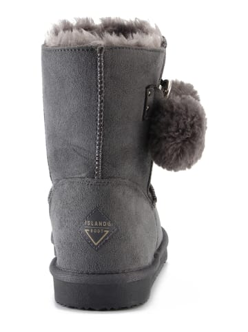 ISLAND BOOT Winterboots "Sherbrooke" grijs