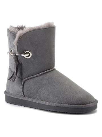 ISLAND BOOT Winterboots "Whale" grijs