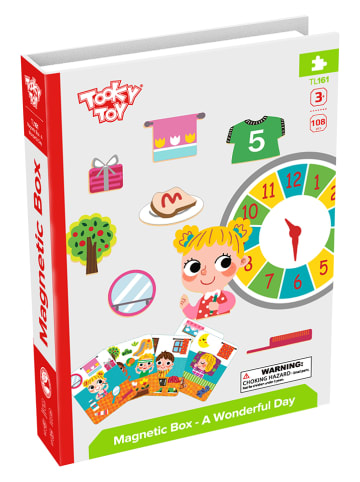 Tooky Toy 108tlg. Magnetpuzzle "A Wonderful Day" - ab 3 Jahren