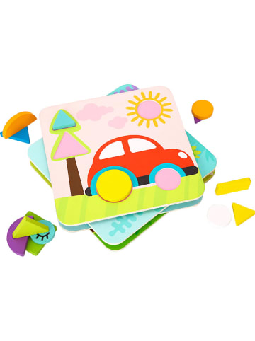 Tooky Toy 4-delige set: puzzels - vanaf 18 maanden