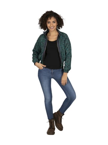 Aller Simplement Blouson in Dunkelgrün