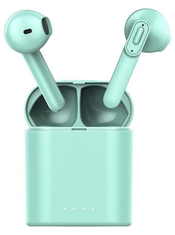 SmartCase Bluetooth-In-Ear-Kopfhörer in Türkis