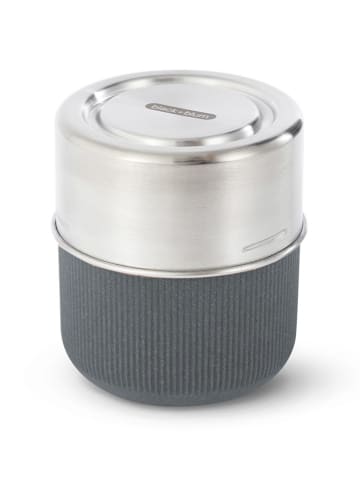 Black+Blum Lunchschale in Grau/ Silber - 400 ml