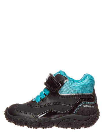 Geox Boots "Baltic" zwart/blauw