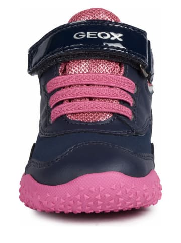 Geox Sneakers "Baltic" in Dunkelblau/ Fuchsia