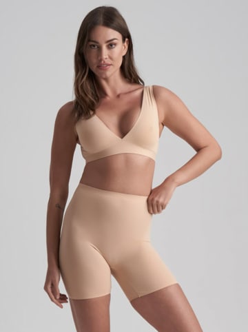 Bye Bra Szorty modelujące w kolorze beżowym