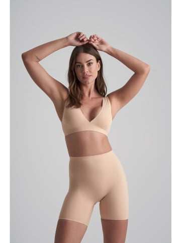 Bye Bra Szorty modelujące w kolorze beżowym