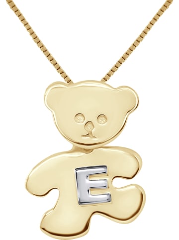 Kidwell Vergulde hanger "Letter e"