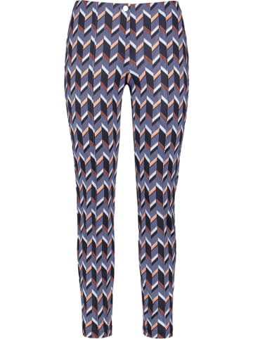 Gerry Weber Hose in Dunkelblau/ Orange