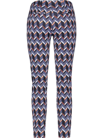 Gerry Weber Broek donkerblauw/oranje