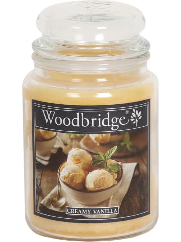 Woodbridge Duftkerze "Creamy Vanilla" in Gelb - 565 g