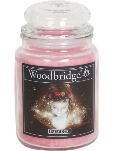 Woodbridge Geurkaars "Fairy Dust" lichtroze - 565 g