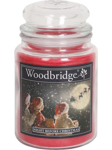 Woodbridge Duftkerze "Night Before Xmas" in Rot - 565 g