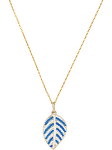 L instant d Or Gouden hanger "Feuilles pendantes"