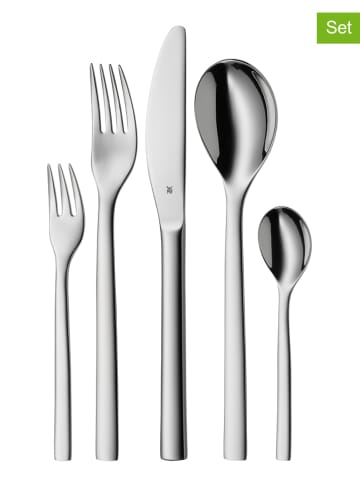 WMF 30tlg. Poliertes Edelstahl-Besteckset "Atria"