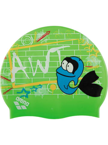 Arena Czepek pływacki "AWT Multi" w kolorze zielonym