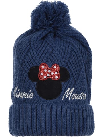 Disney Minnie Mouse 2-delige winteraccessoireset "Minnie Mouse" donkerblauw
