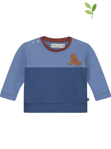 Smitten Organic Sweatshirt in Blau