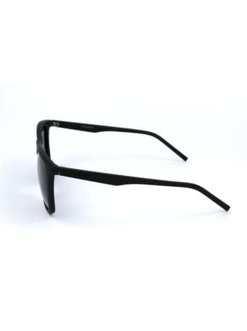 Polaroid Męskie okulary przeciwsłoneczne w kolorze czarno-niebieskim