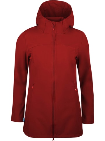 Westfjord Softshellmantel "Kirkjufell" bruinrood