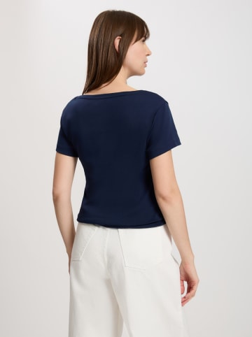 Cross Jeans Shirt donkerblauw