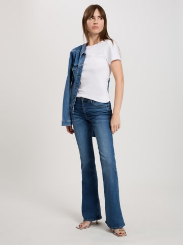 Cross Jeans Koszulka w kolorze białym