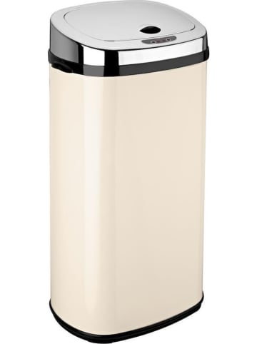 Kitchen Move Kosz "Largo" w kolorze kremowym na śmieci z czujnikiem ruchu - 42 l