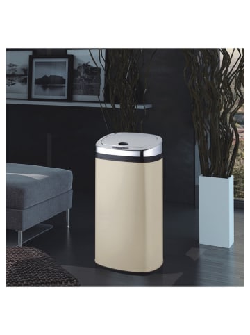 Kitchen Move Sensor-Mülleimer "Largo" in Creme - 42 l