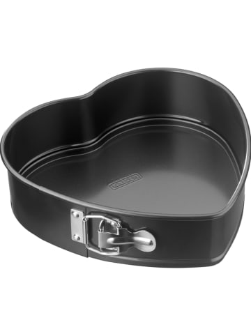 Kaiser Herzkuchen-Springform in Anthrazit - (B)25 x (H)7 x (T)26 cm