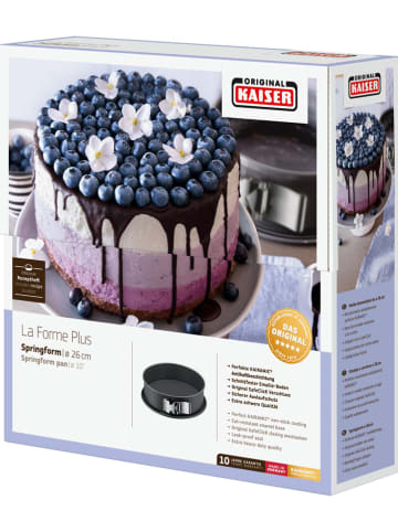 Kaiser Springform "La Forme Plus" in Anthrazit - Ø 26 cm